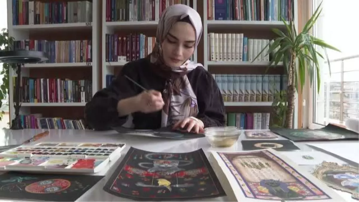 İllüstrasyonla minyatür sanatına farklı bir boyut kazandırmak istiyor