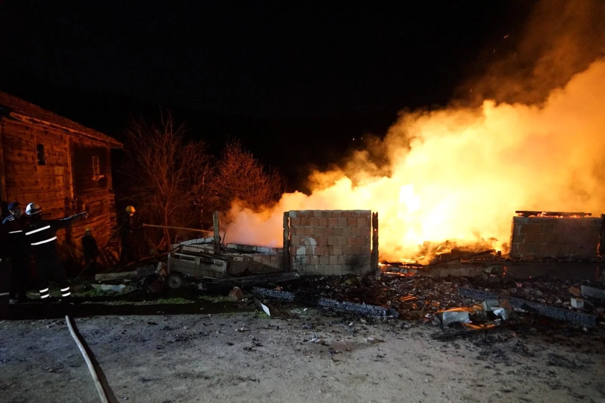 Kastamonu\'da feci yangın: 2 ölü, 1 yaralı
