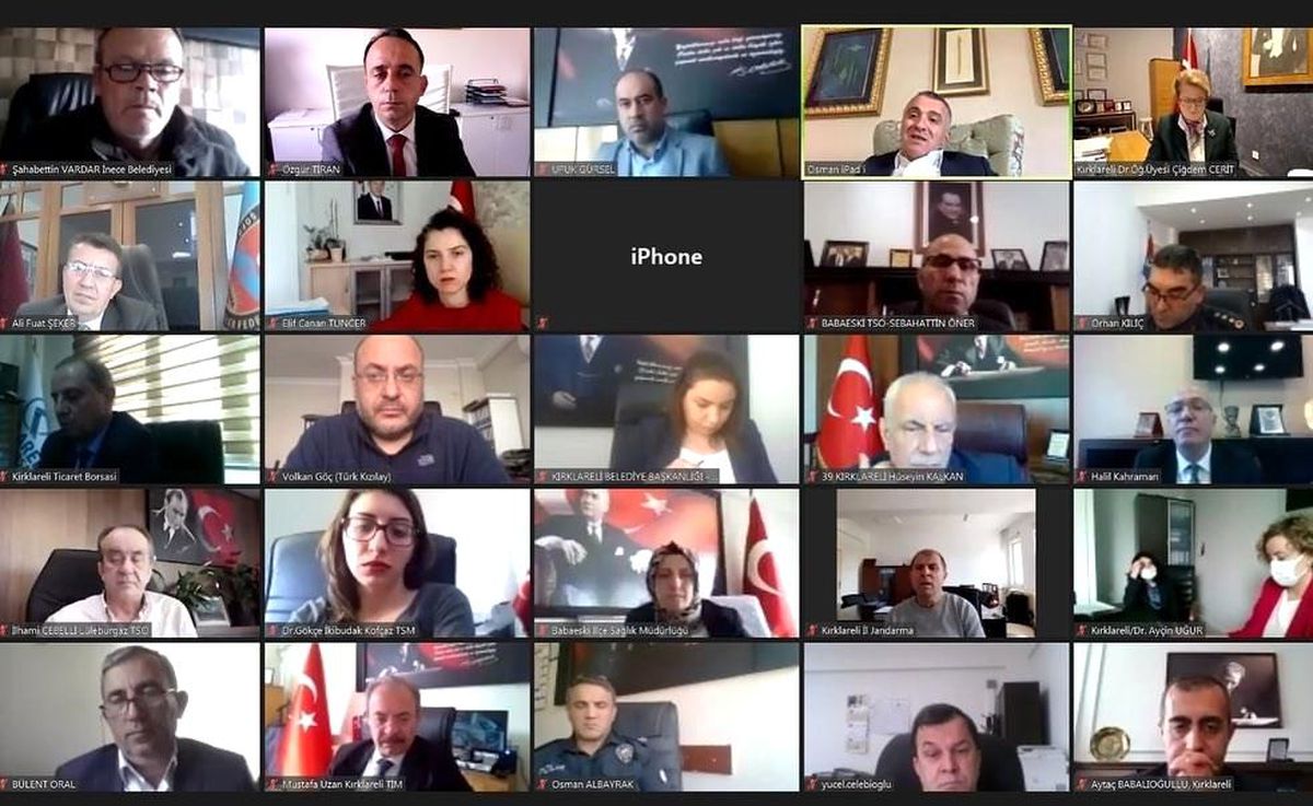 Kırklareli İl Pandemi Toplantısı yapıldı