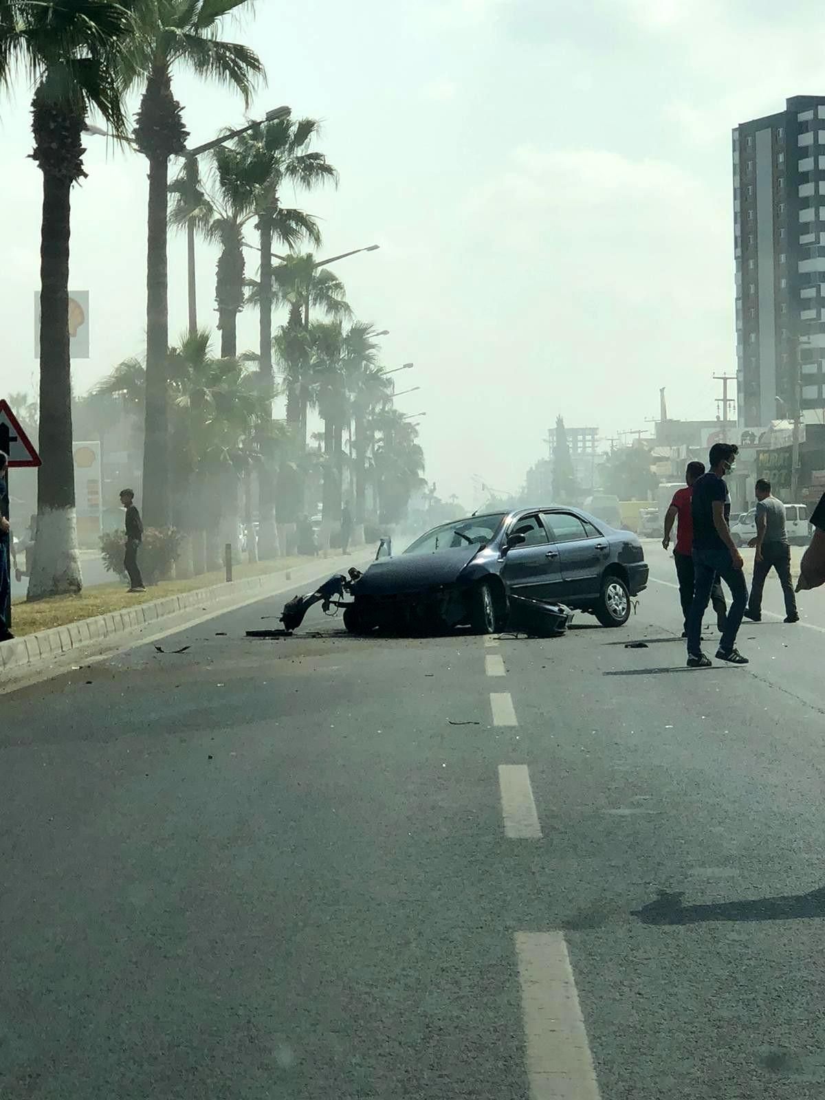 Son dakika haber: Tarsus\'ta trafik kazası: 1 yaralı
