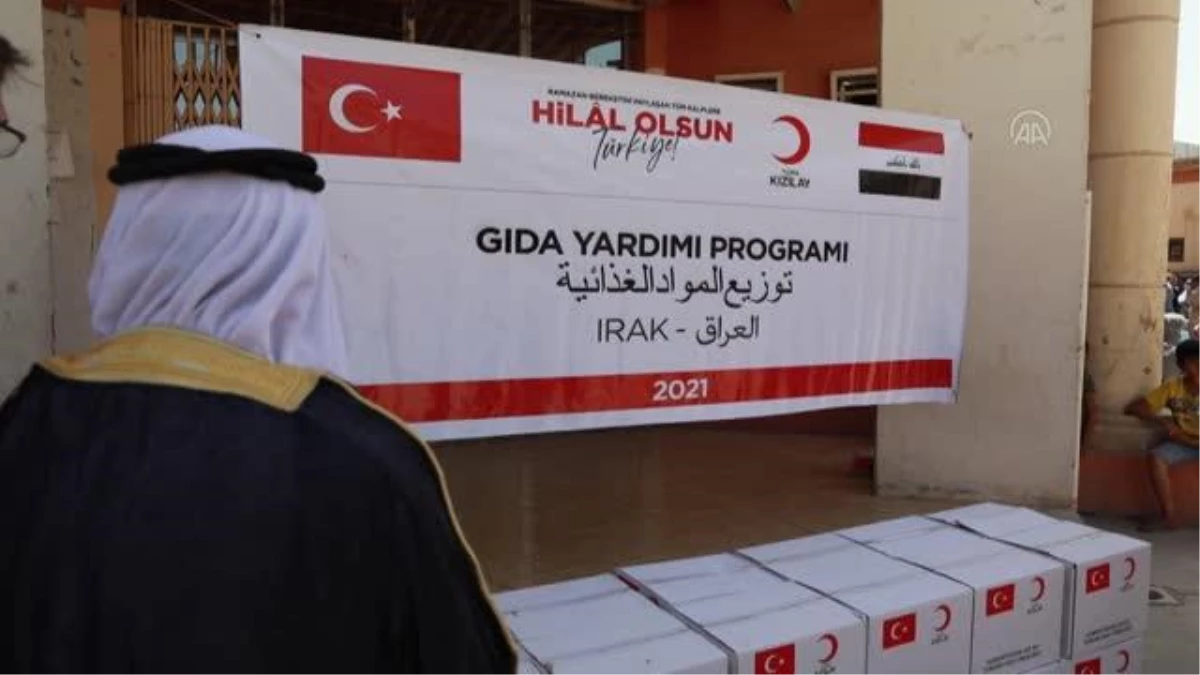 Türk Kızılaydan Musul halkına ramazanda gıda yardımı