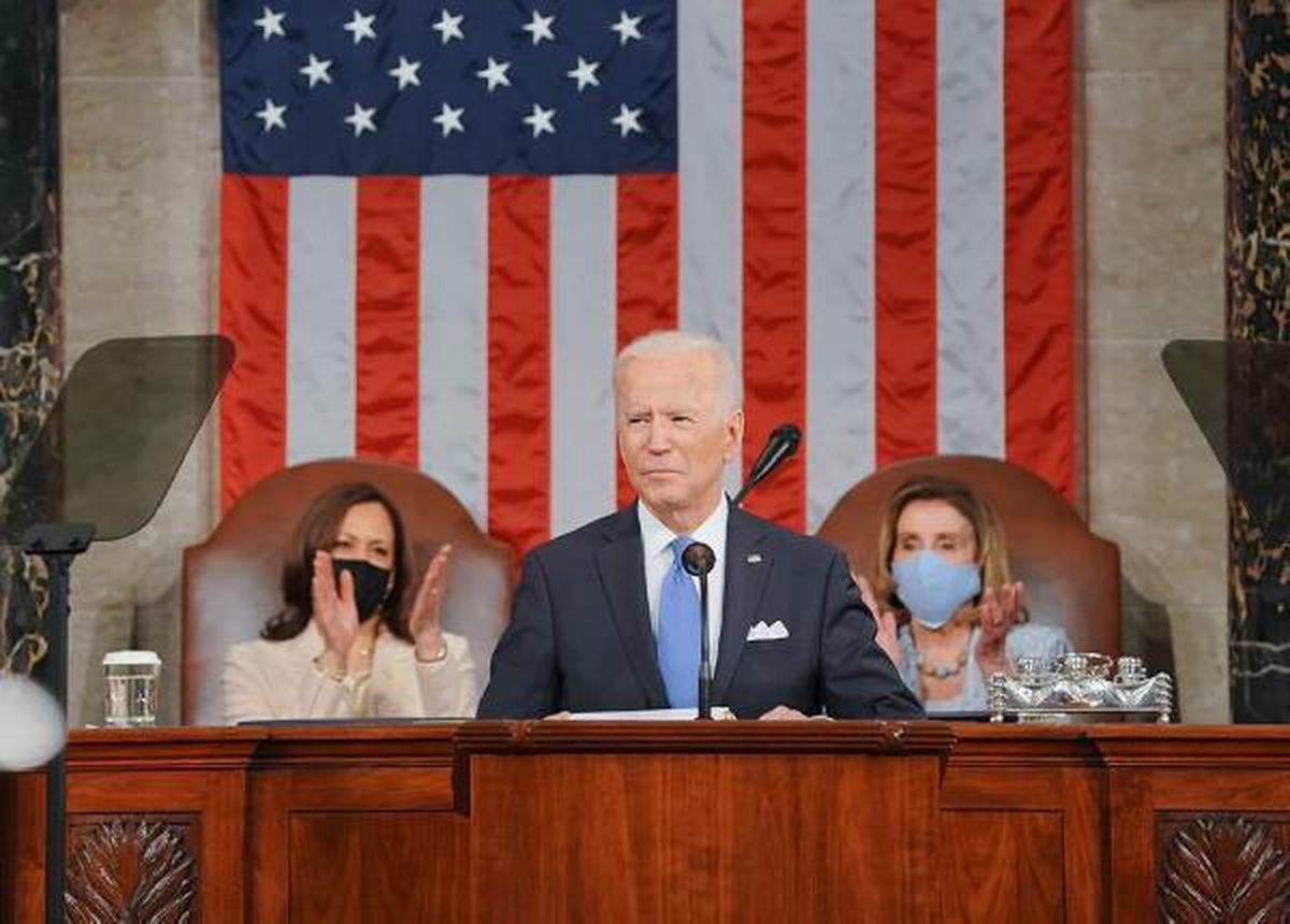 ABD Başkanı Biden, ilk kez Kongre\'de ortak oturuma hitap etti