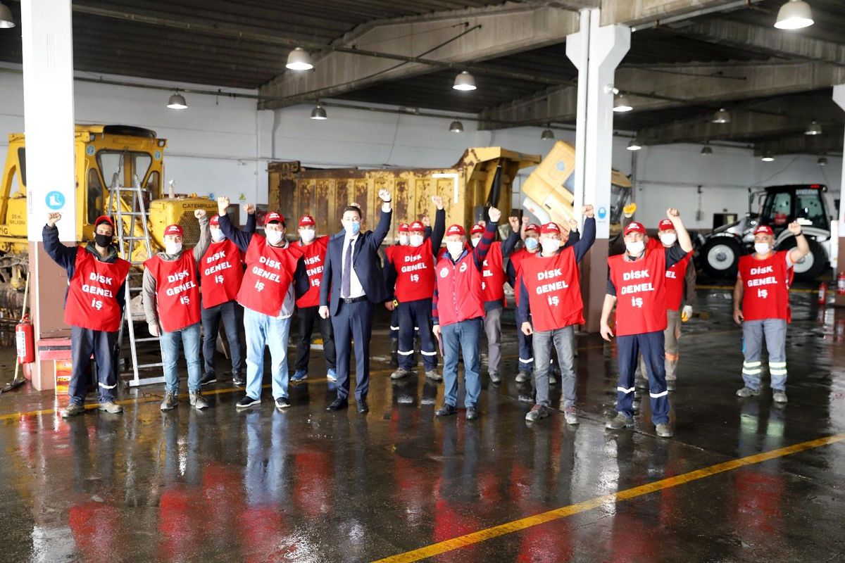 Başkan Tosun, belediye emekçileri ile buluştu