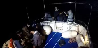 Bodrum'da 11 kaçak göçmen kurtarıldı