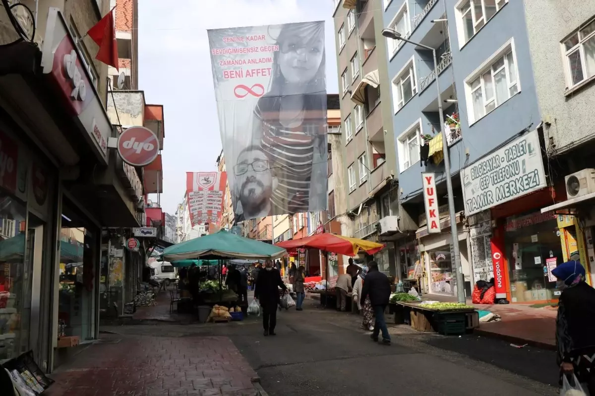 Eşiyle tartışan esnaftan "Dağ" gibi özür