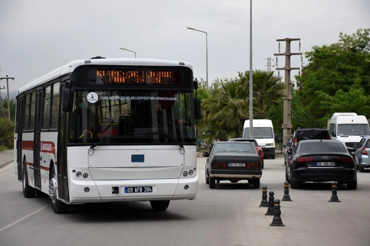 İzmir\'den Germencik\'e yolcu otobüsü hibe edildi