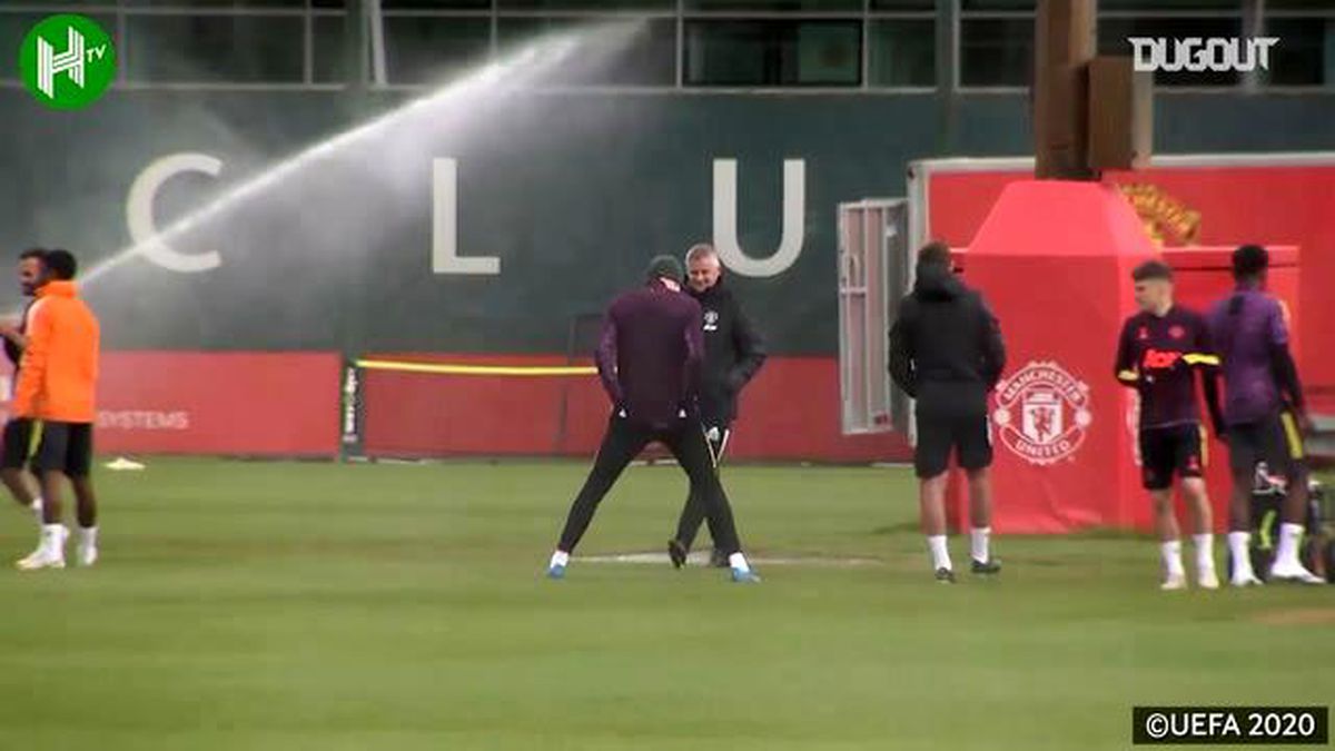 Manchester United Roma Maçına Hazır