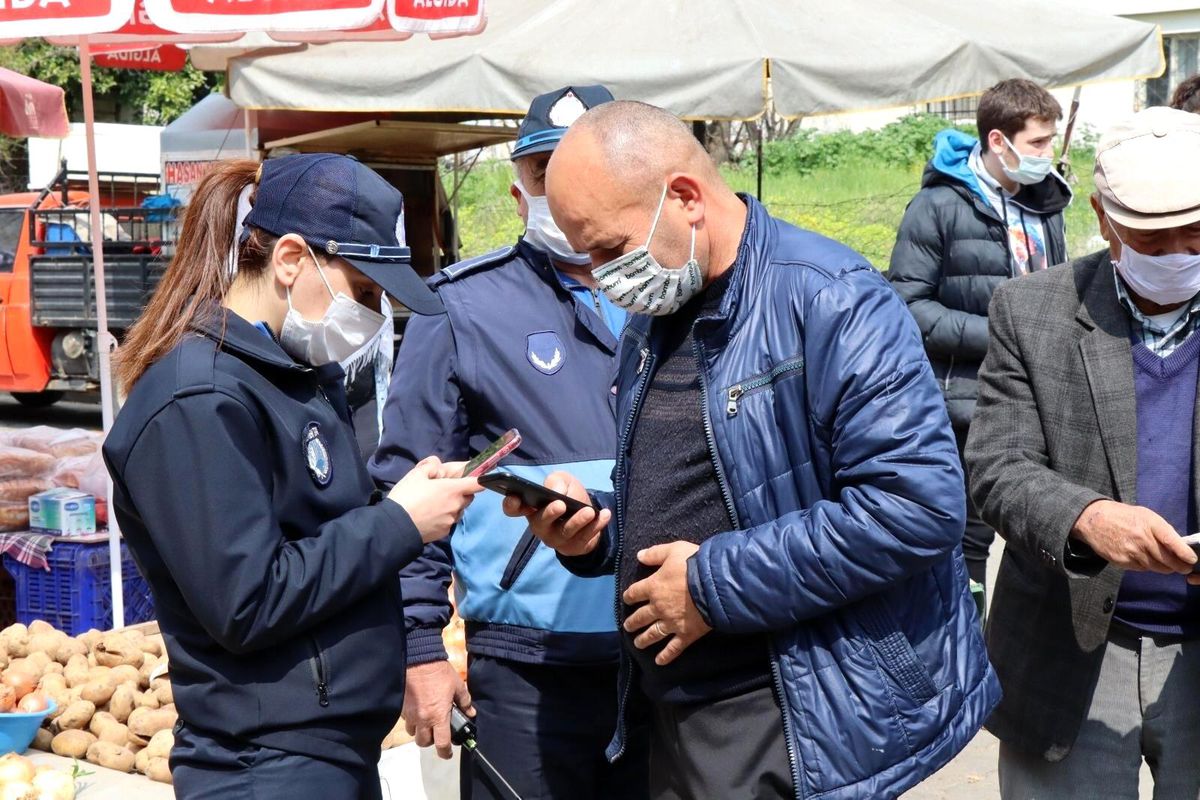 Nazilli\'de 4 ayrı noktada semt pazarı kuruldu