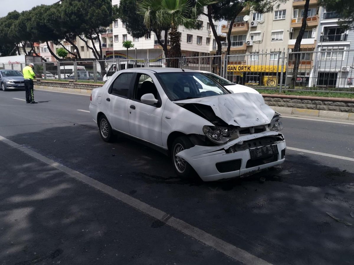 Nazilli\'de trafik kazası: 1 yaralı