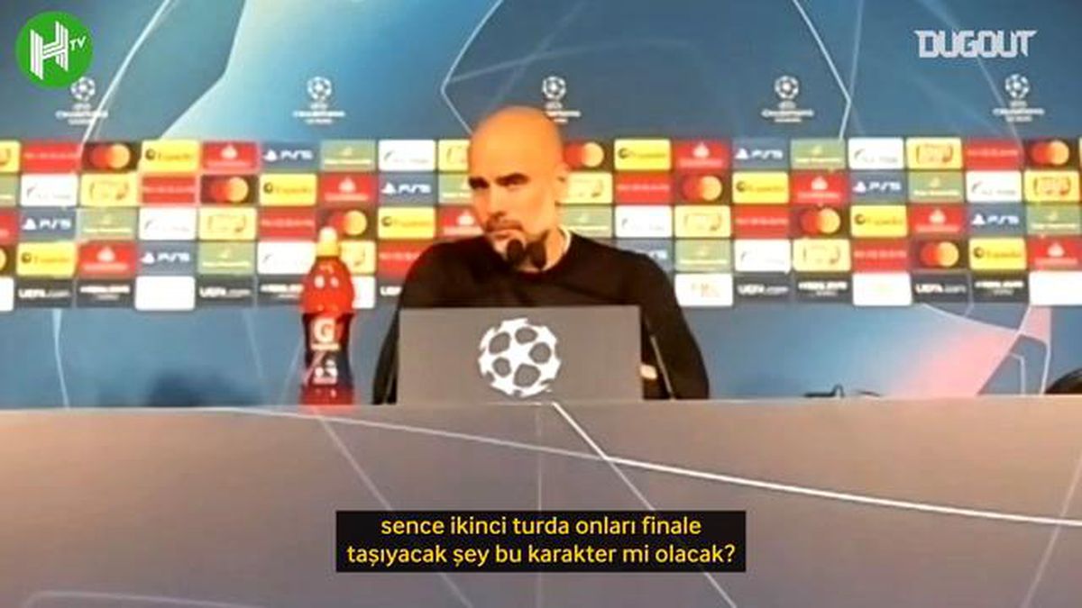 Pep Guardiola PSG Maçının Ardından Açıklamalarda Bulundu