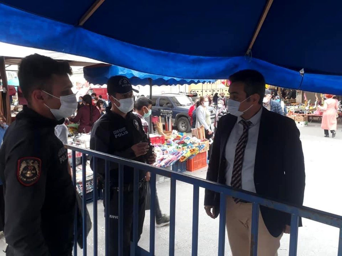 Aydın\'ın Söke ilçesinde Kovid-19 tedbirlerine yönelik denetimlerde 228 bin 908 lira ceza kesildi