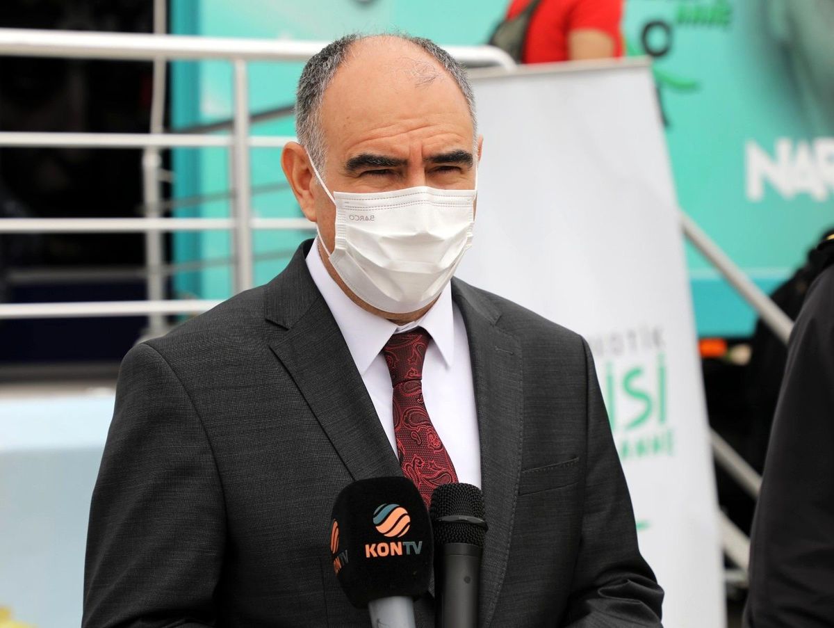 Vali Vahdettin Özkan, "Narkotik Eğitim Tırı"nı inceledi