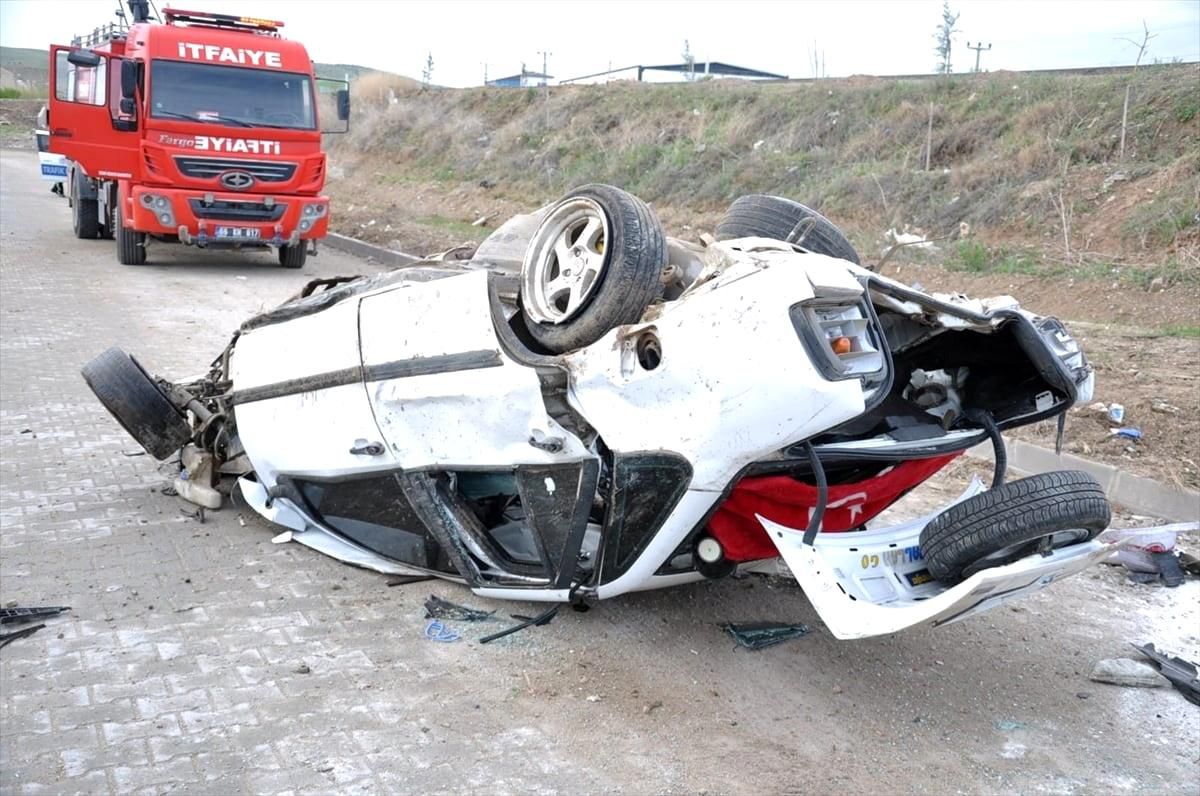 Yerköy\'de trafik kazası: 2 yaralı