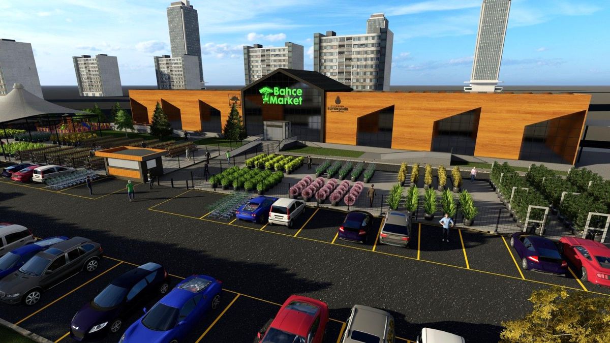 Ataşehir\'e bahçe market geliyor