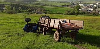 Devrilen traktörün altında kalarak can verdi