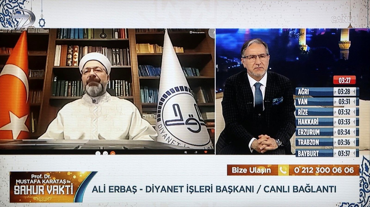 Diyanet İşleri Başkanı Erbaş: "Bayram namazı kılınacak gibi hazırlıklarımızı yapıyoruz"