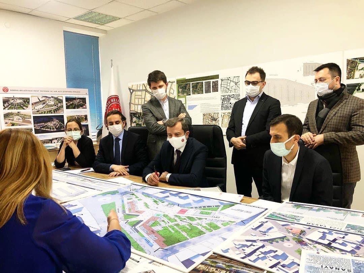Gürsu Belediyesi, kentin kalbi ve simgesi olacak Kent Meydanı Projesi\'ni hayata geçiriyor
