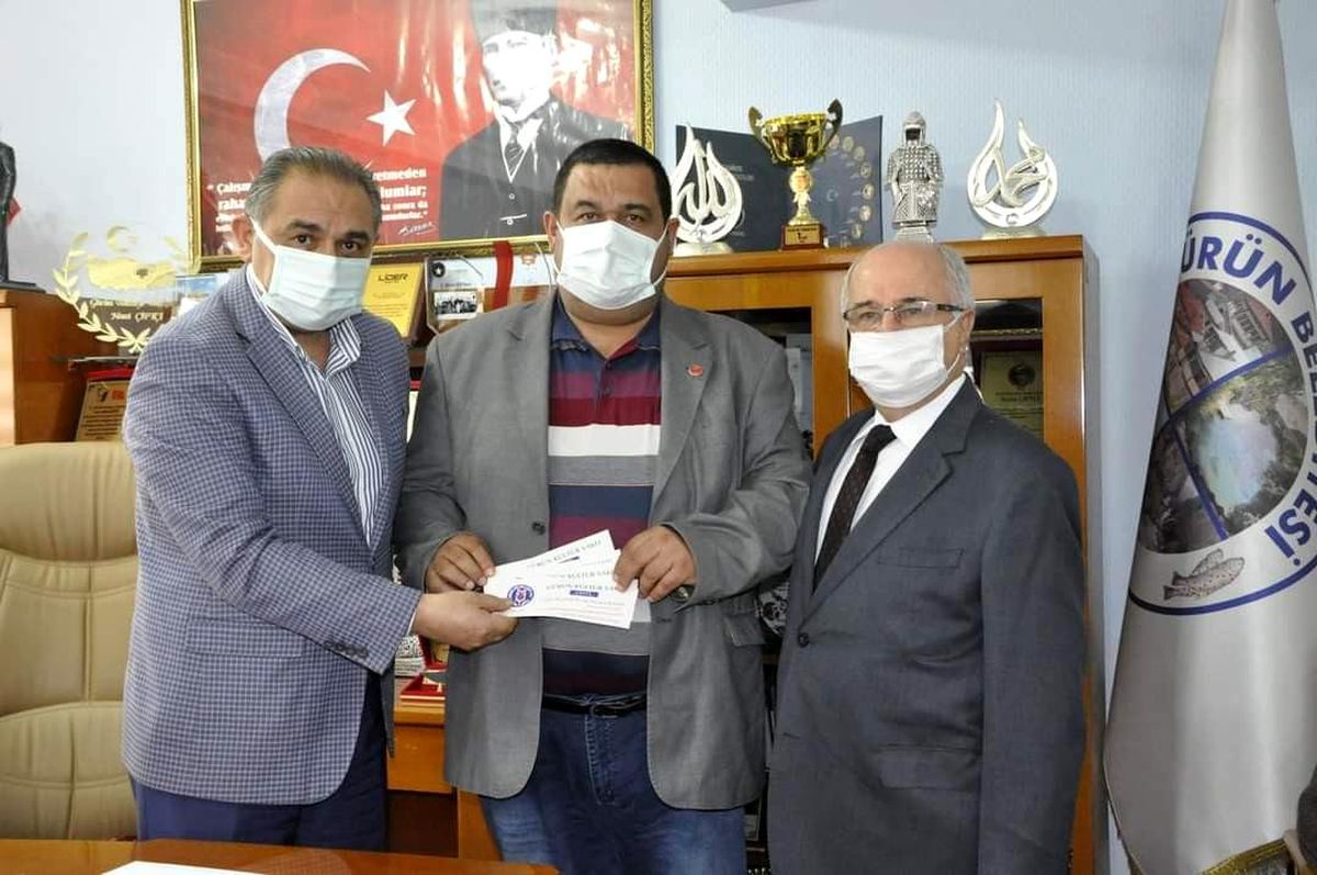 Gürün\'de 339 aileye hediye çeki