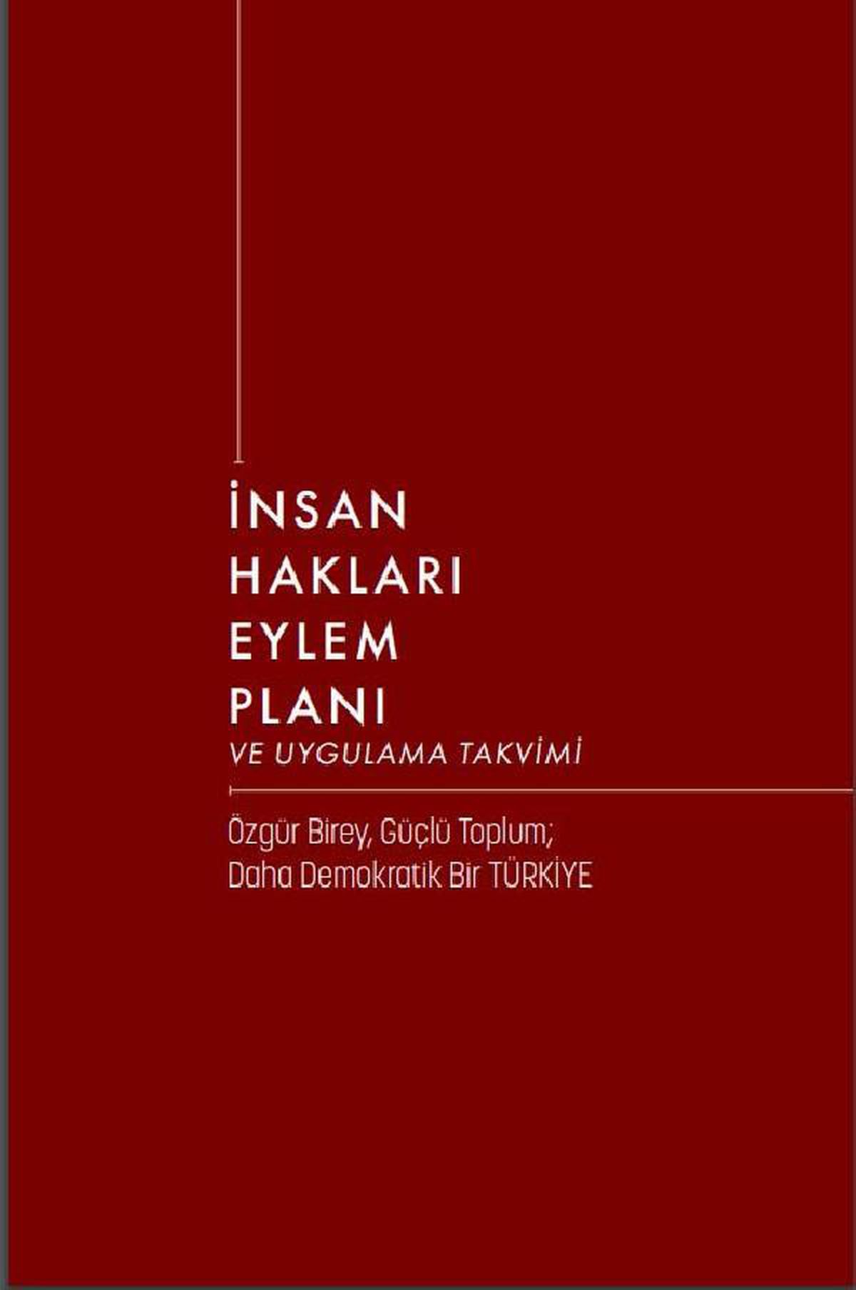 İnsan Hakları Eylem Planı takvimi Adalet Bakanlığı sitesinde yayınlandı