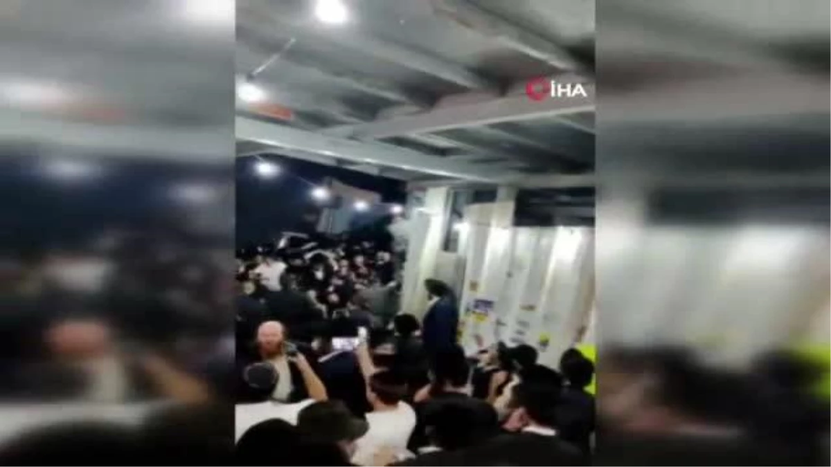 İsrail\'de Lag B\'Omer Bayramı kutlamalarında facia: 38 ölü, 103 yaralı