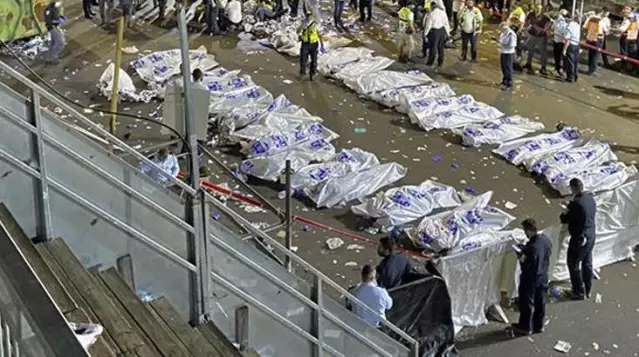 İsrail'deki bayram kutlamalarında izdiham yaşandı! 44 kişi öldü, onlarca yaralı var İsrail'deki bayram kutlamalarında izdiham yaşandı! 44 kişi öldü, onlarca yaralı var