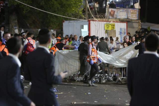 İsrail'deki bayram kutlamalarında yaşanan izdiham! 44 kişi öldü, onlarca yaralı var