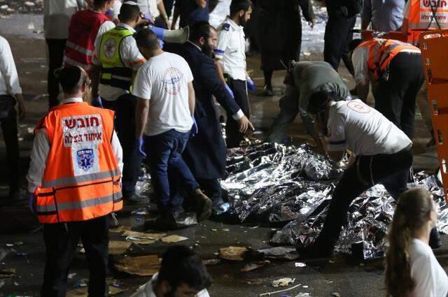 İsrail'deki bayram kutlamalarında yaşanan izdiham! 44 kişi öldü, onlarca yaralı var