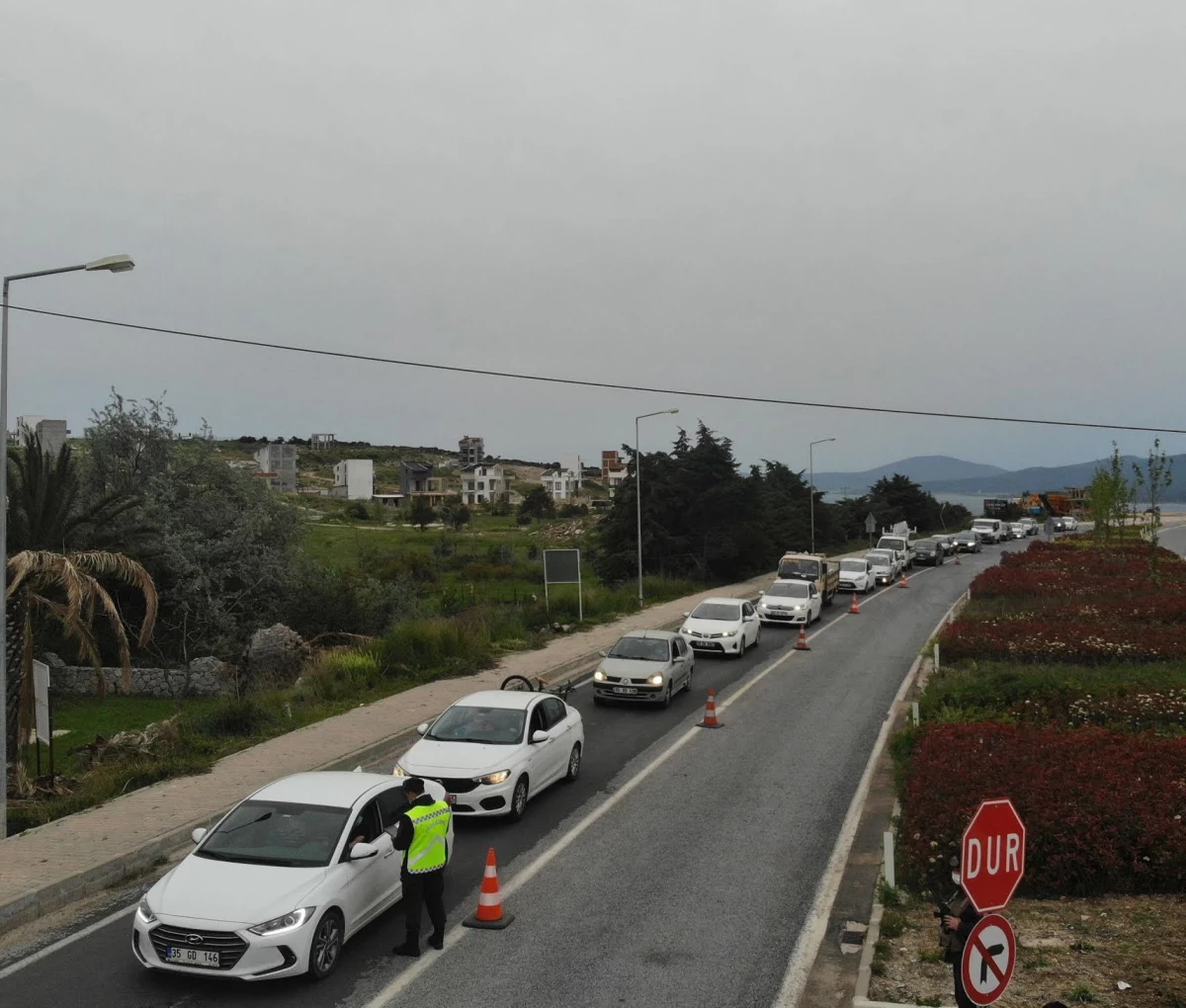 Karaburun\'da 100 bin nüfusla tam kapanma!