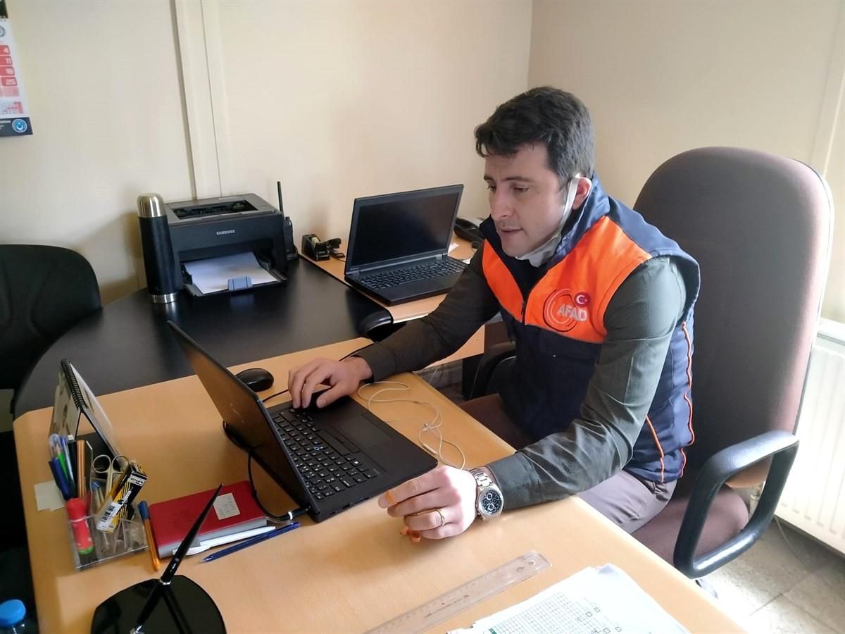 Liman başkanlığı personeline afet eğitimi