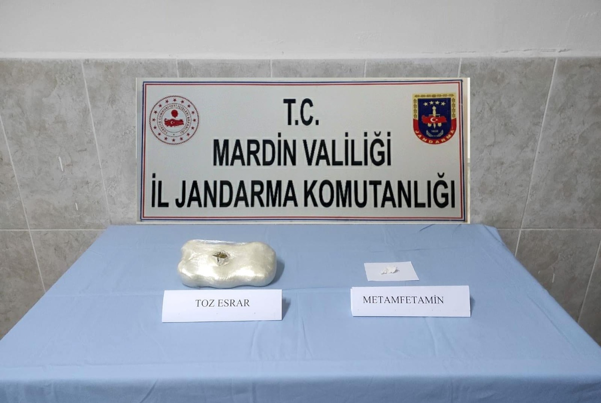 Mardin\'de uygulama noktasında uyuşturucu ele geçirildi