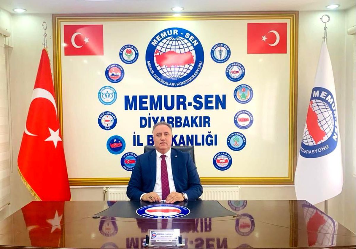 Memur-Sen Diyarbakır İl Başkanı Ensarioğlu: "Sağlık çalışanlarının tüm sorunları bir an önce çözülmeli"