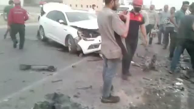 ŞANLIURFA - 3 otomobilin karıştığı trafik kazasında 1 kişi öldü