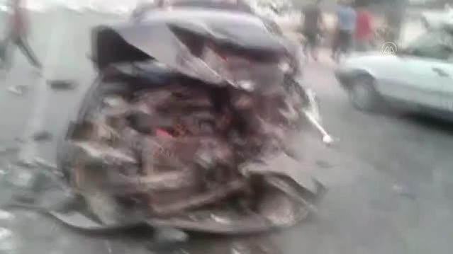 ŞANLIURFA - 3 otomobilin karıştığı trafik kazasında 1 kişi öldü