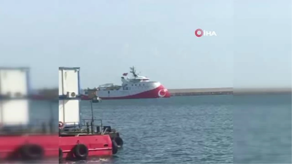 Barbaros Hayreddin Paşa sismik araştırma gemisi Filyos Limanı\'na ulaştı