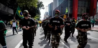 Brezilya'da Bolsonaro destekçileri sokağa indiAskeri müdahale için Bolsonaro'ya tam yetki verilmesi talep edildi