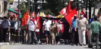 KKTC'de 1 Mayıs yürüyüşü