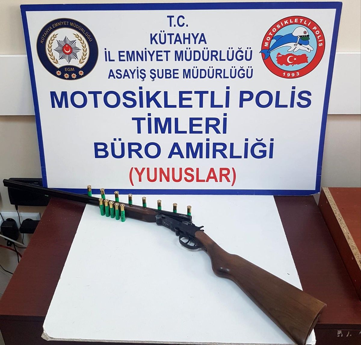 Kütahya\'da ruhsatsız tüfek ve mühimmat ele geçirildi