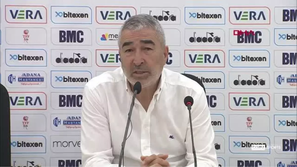 SPOR Adana Demirspor - Aydeniz Et Balıkesirspor maçının ardından