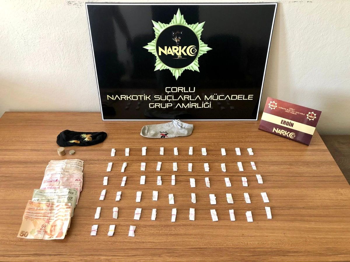 Tekirdağ\'da uyuşturucuya geçit yok: 2 gözaltı