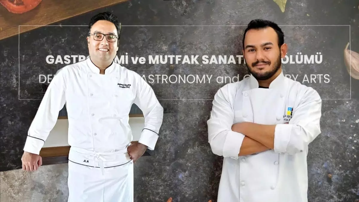 Usta şeften gastronomi öğrencilerine altın değerinde öneriler