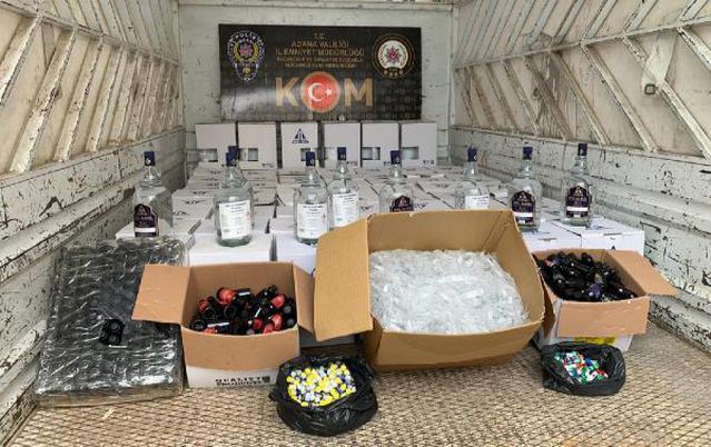 Son dakika haber! Adana'da sahte içki operasyonu: 4 gözaltı