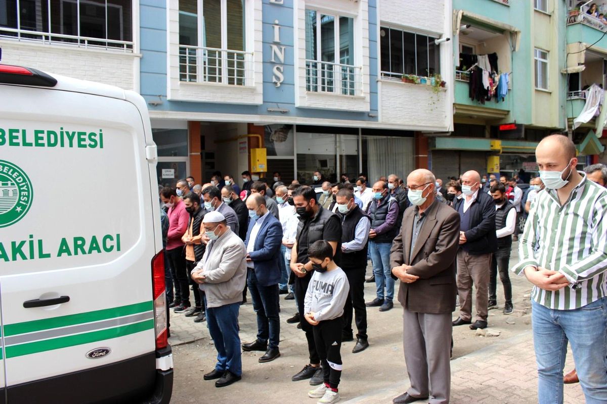 Kazada hayatını kaybeden şahıs son yolculuğuna uğurlandı