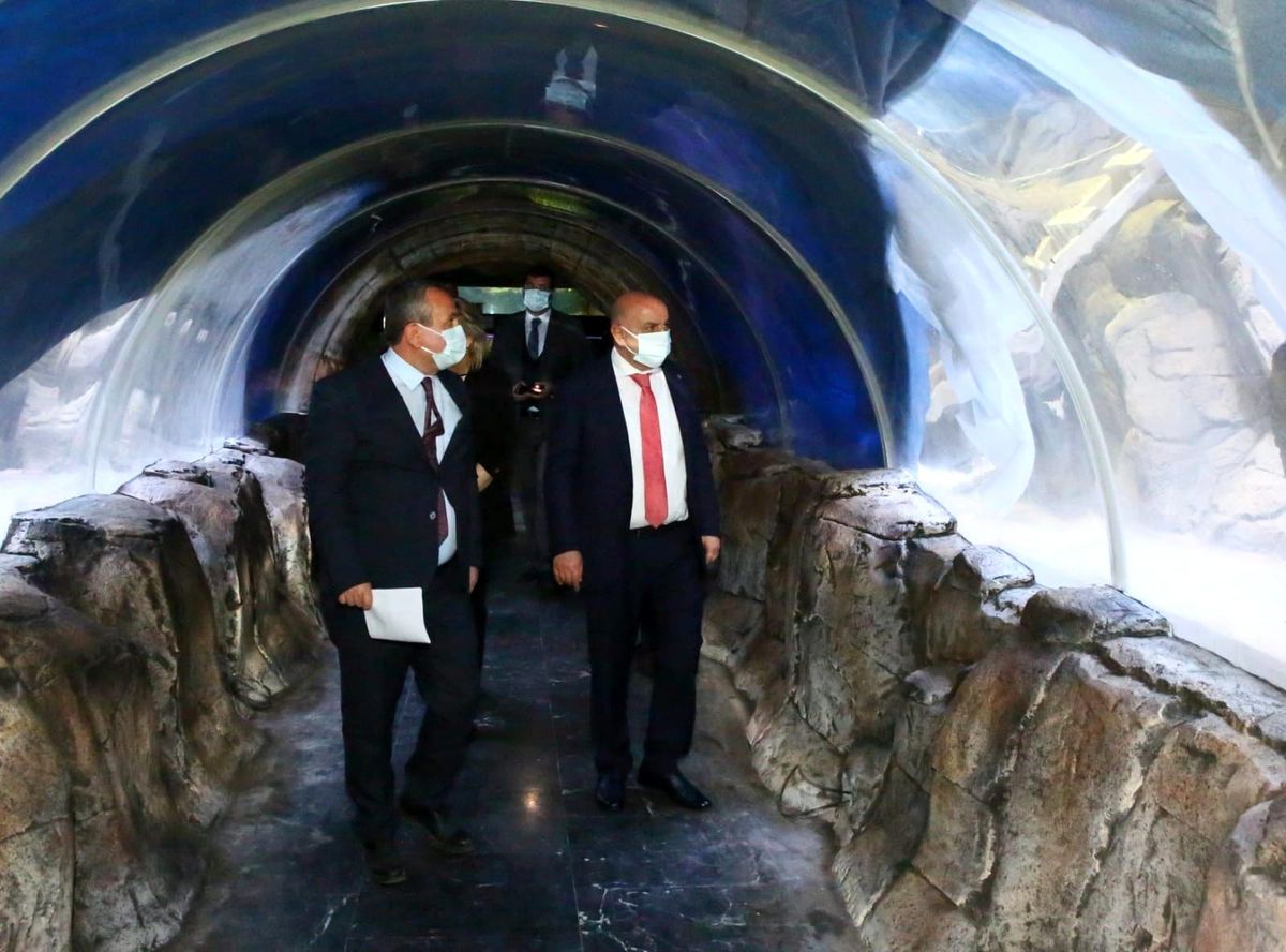 Keçiören\'deki Deniz Dünyası yeni dekoruyla çok yakında hizmette olacak