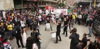 Kolombiya'da 1 Mayıs Emek ve Dayanışma Günü kutlamaları