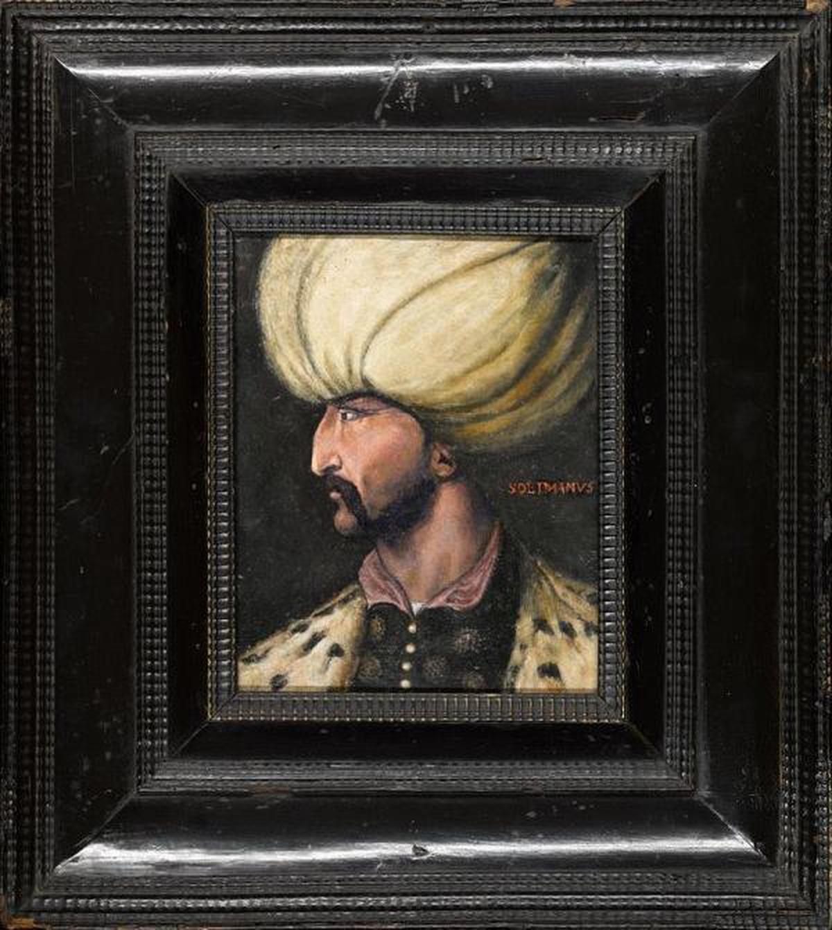 REKOR FİYATA ALICI BULAN KANUNİ SULTAN SÜLEYMAN PORTRESİ, İBB\'YE BAĞIŞLANDI