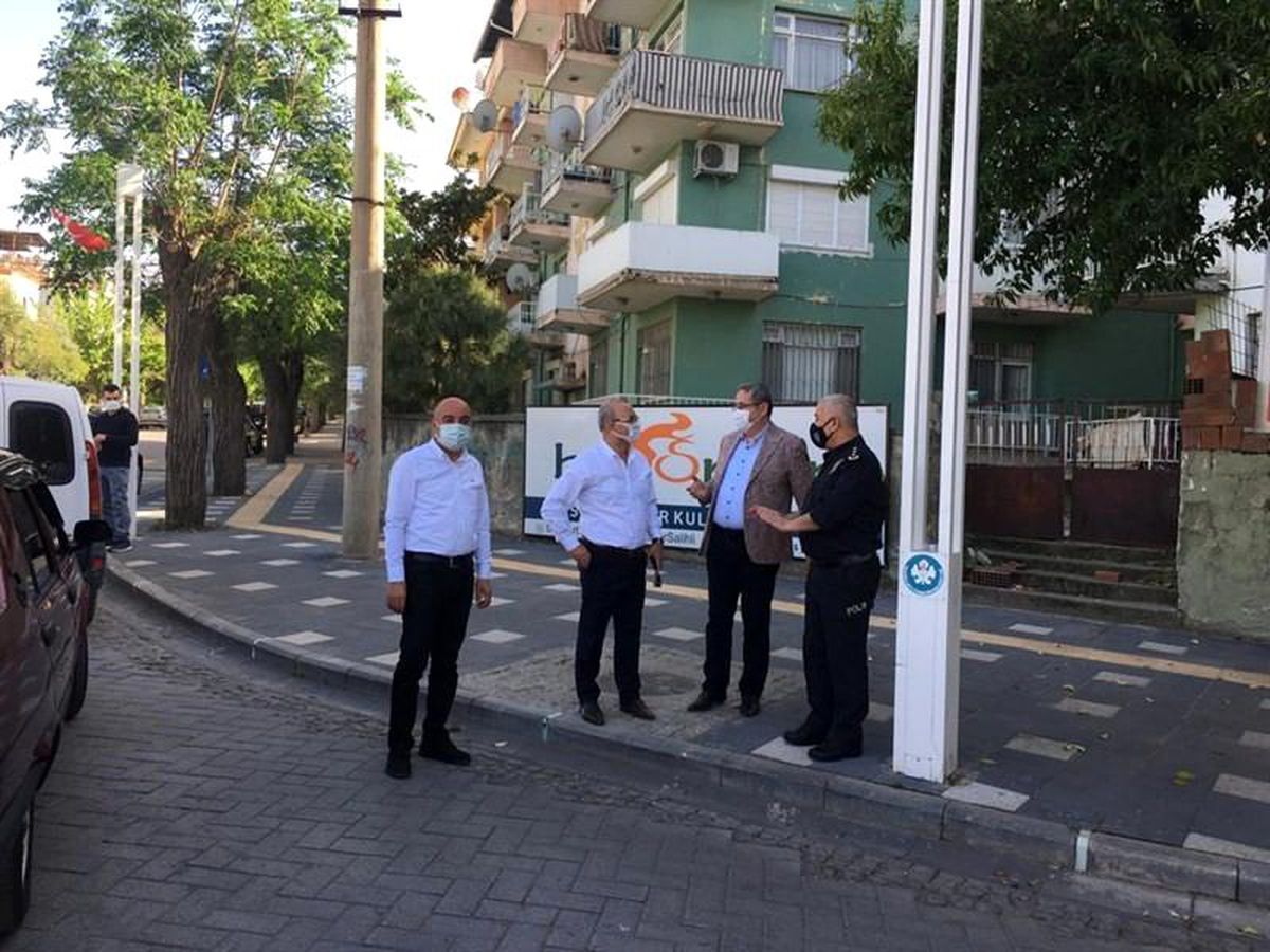 Salihli\'de tam kapanma denetimi gerçekleştirildi