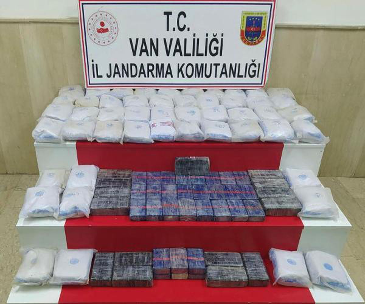 Van\'da 83 kilo eroin ele geçirildi