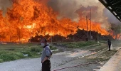 Afyonkarahisar'da biyoenerji tesisinde yangın çıktı