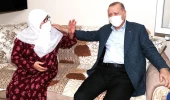 Cumhurbaşkanı Erdoğan'ın evinde ziyaret ettiği Mahruze teyze, şimdi Soylu ve Yıldırım'ı ağırlayacak