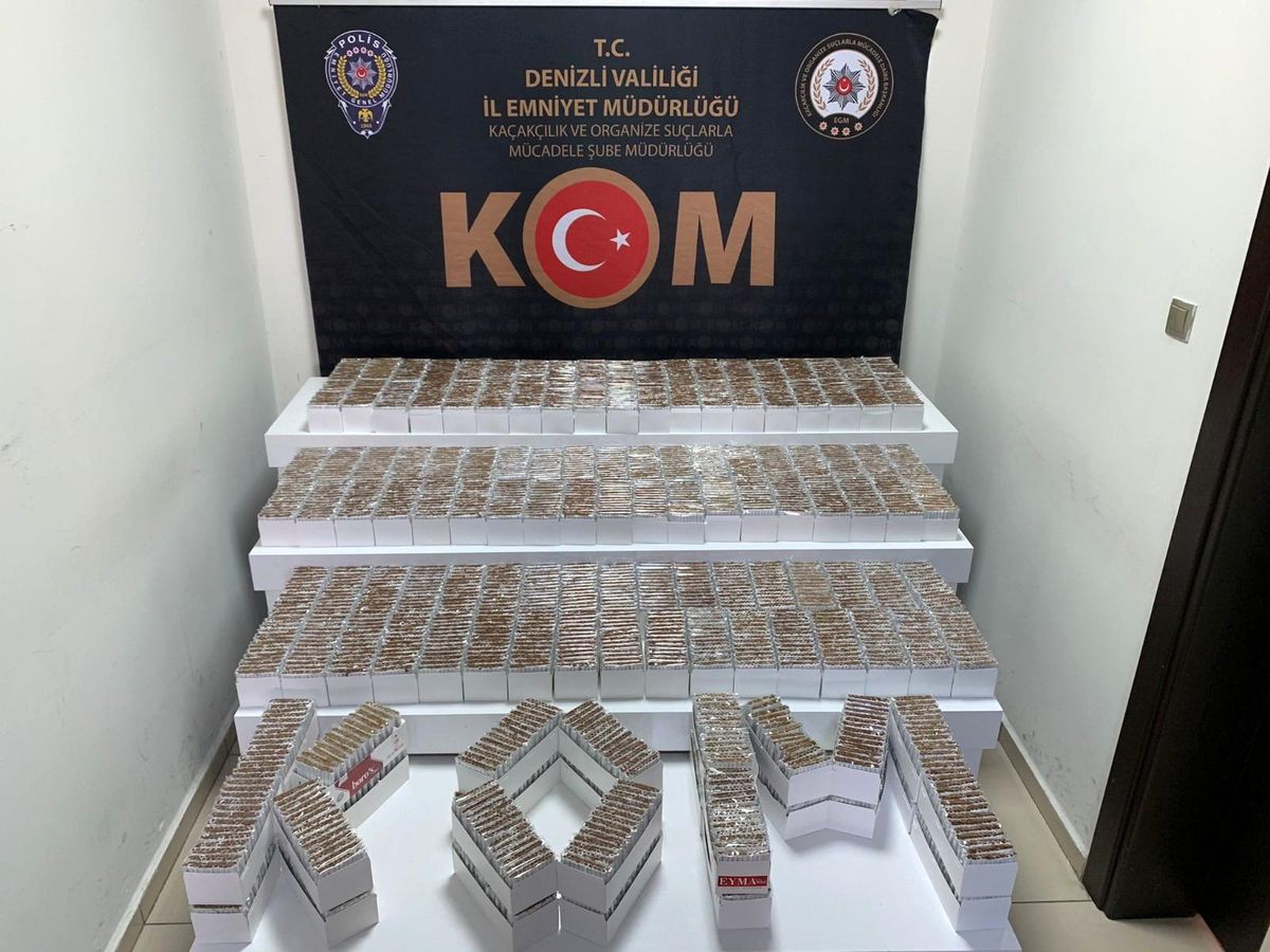 Son dakika haberi | Denizli\'de kaçakçılara 5 ayrı operasyon; 7 gözaltı